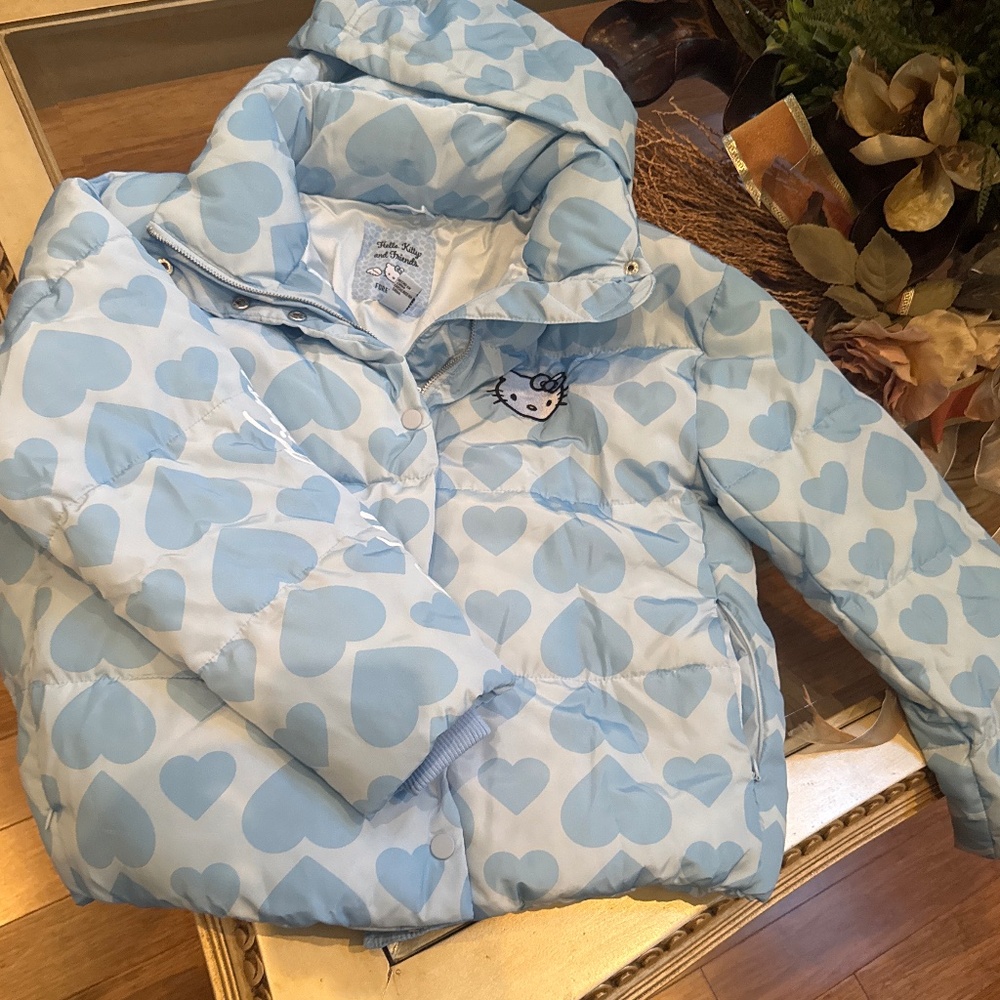Hello Kitty & Friends Forever 21  Puffer Jacket Medium